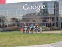 Google Headquarters Biking