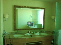 TV in mirror